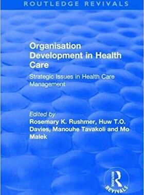 【预售】Organisation Development in Health Care