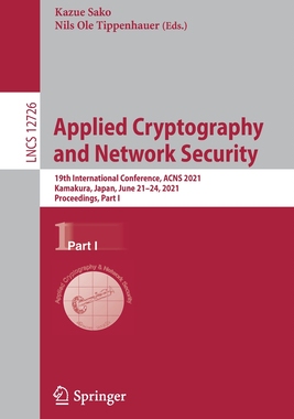 【预订】Applied Cryptography and Network Security 9783030783716