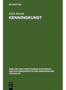 预订 Kenningkunst: Ein Beitrag zu einer Poetik der Skaldendichtung: 9783110076219