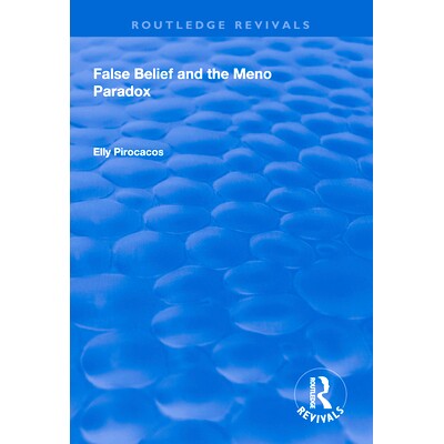 预订 False Belief and the Meno Paradox: 9781138625358