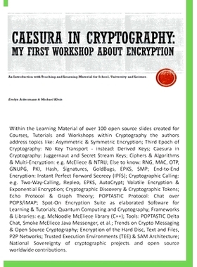 预订 Caesura in Cryptography [Paperback]: My first Workshop about Encryption - An Introduction with Teaching and Learnin