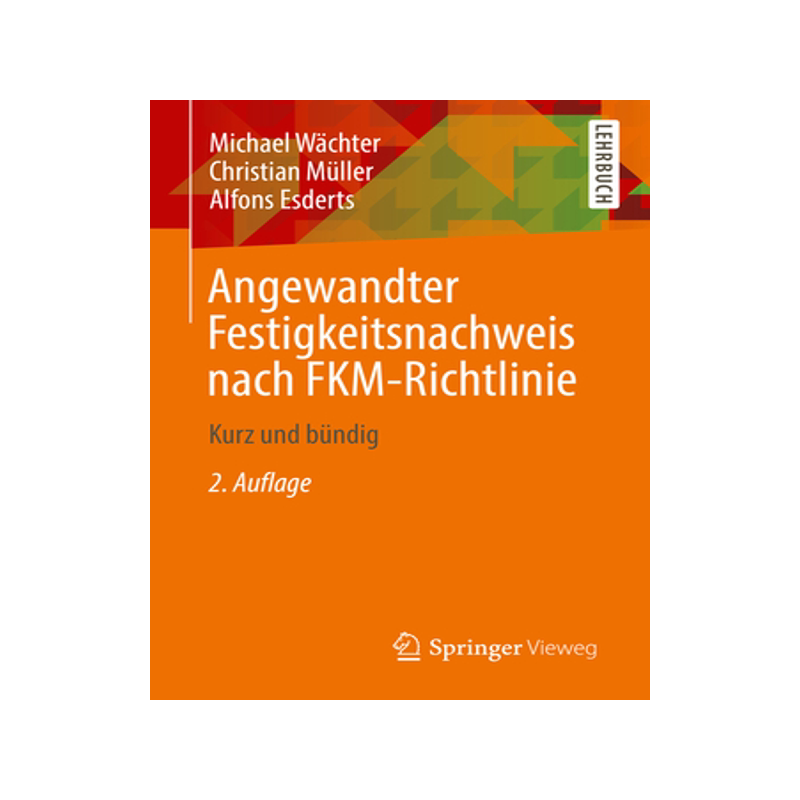 预订 Angewandter Festigkeitsnachweis nach FKM-Richtlinie - 白底图