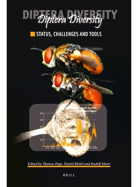 预订 Diptera Diversity: Status, Challenges and Tools 双翅目多样性:现状、挑战和工具: 9789004148970