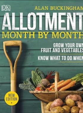 【预售】Allotment Month By Month : Grow your...