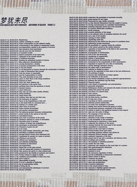 预订 Yang Li and Antoine d’Agata: Too Much But Not Enough: Limited edition of 300 - 23 softcover booklets in individual