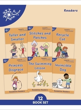 预订 Phonic Books Dandelion Readers Level 5 Prefixes and Suffixes 蒲公英读本第五级：前缀和后缀: 9780241744338