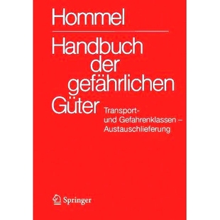 Gefahrenklassen Handbuch Transport 预订 Neu. 2024 Gefährlichen Dezember Der 978366269 Güter. Austauschlieferung Und