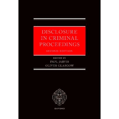 预订 Disclosure in Criminal Practice 2e: 9780192899408