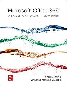 【预售】Looseleaf for Microsoft Office 365: A Skills Approach, 2019 Edition