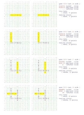 预订 Fifty Scrabble Box Scores Games 5951-6000: 9781540659385