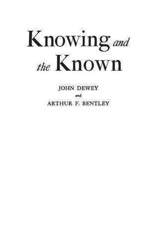[预订]Knowing and the Known. 9780837184982