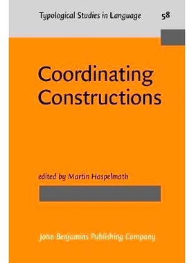 预订 Coordinating Constructions 协调结构: 9789027229663