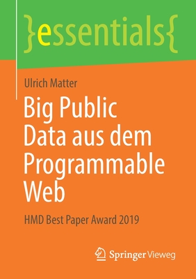 预订 Big Public Data aus dem Programmable Web