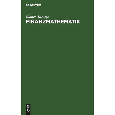 预订 Finanzmathematik: 9783486244656