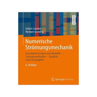 预订 Numerische Strömungsmechanik