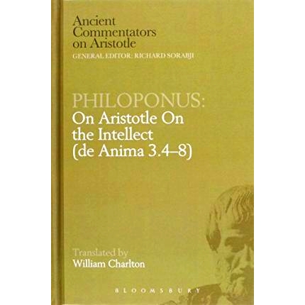 预订 Philoponus: On Aristotle On the Intellect (de Anima 3.4-8): On Aristotle On the Intellect (de Anima 3.4-8): 9780715