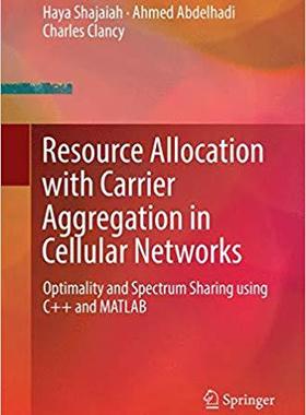 【预售】Resource Allocation with Carrier Aggregation in Cellular Networks: Optimality and Spectrum Sharing Using C...