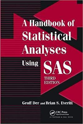 【预售】A Handbook of Statistical Analyses using SAS, Third Edition