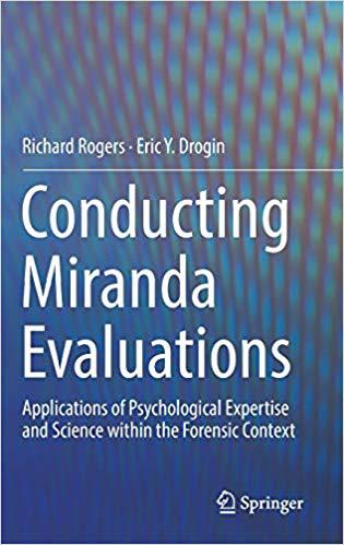 【预售】Conducting Miranda Evaluations