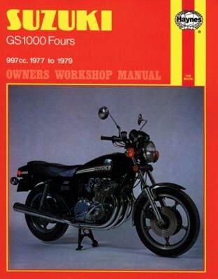 [预订]Suzuki GS1000 Four (77 - 79) Haynes Repair Manual 9780856964848