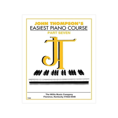 英文原版 John Thompson简易钢琴教程7 John Thompson's Easiest Piano Course - Part 7 - Book