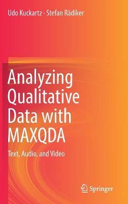 【预订】Analyzing Qualitative Data with MAXQDA