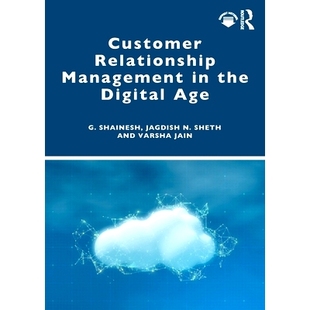 Digital 9781032844565 Relationship 客户关系管理 数字时代 Age the Management Customer 预订