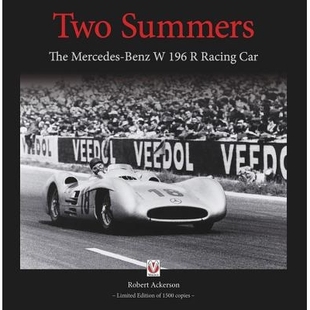 Two 196 Benz The 1500 Edition Copies Car Mercedes Limited Summers 预订 9781845847517 Racing