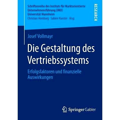 预订 Die Gestaltung des Vertriebssystems: Erfolgsfaktoren und finanzielle Auswirkungen 销售系统设计-成功因素与金融影响: