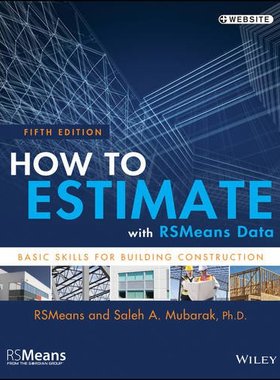 【预订】How to Estimate with Rsmeans Data