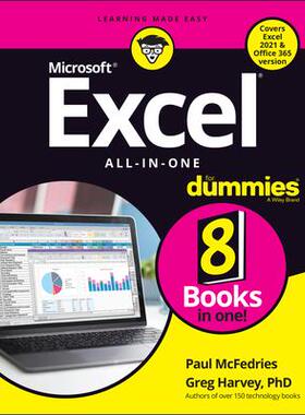 Excel All-In-One for DummiesExcel 多合一达人迷: 9781119830726
