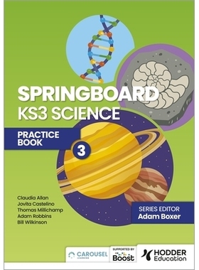预订 Springboard: KS3 Science Practice Book 3: 9781398385764