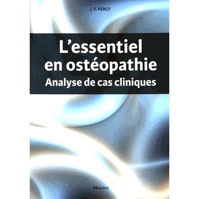 预订 L’essentiel en ostéopathie : analyse de cas cliniques 整骨要领：临床病例分析: 9782224035143