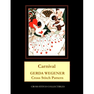 Wegener Gerda Carnival 9798592999499 Stitch Pattern Cross 预订