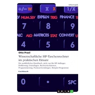 Taschenrechner Anfänge für ausführliches Wissenschaftliche Handbuch praktischen nur 预订 Einsatz nicht Ein