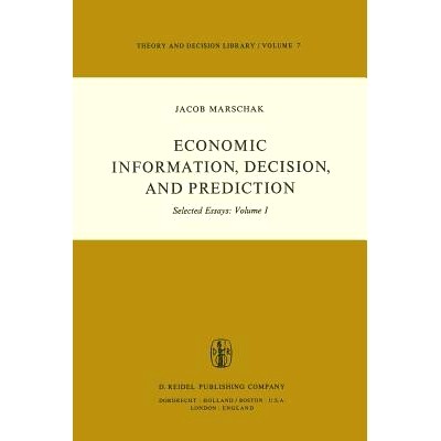 Selected Essays: Volume I Part I Economi