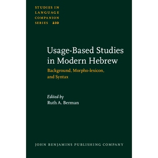 Background Usage Studies 现代希伯来语中 研究：背景 预订 Syntax. Modern Based lexicon Morpho Hebrew. 基于用法 and