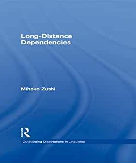 【预订】Long-Distance Dependencies