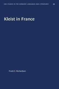 France Kleist 9780807880357 预订