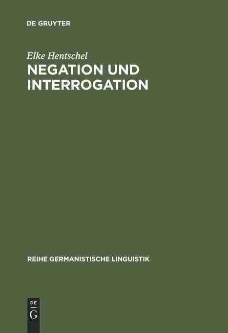 【预订】Negation und Interrogation 9783484311954
