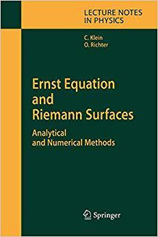 【预订】Ernst Equation and Riemann Surfaces 9783642066771