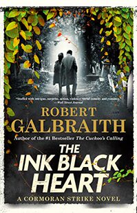 哈利波特 Galbraith 斯特莱克推理系列 Ink Black The 罗琳新书 英文原版 Robert 墨黑之心 Heart J.K