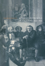 【预订】Literary Patronage in England, 1650–1800