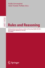 【预订】Rules and Reasoning 9783031215407