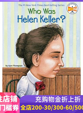 现货 英文原版 谁是海伦·凯勒？Who Was Helen Keller? 中小学生读物 Who Was/Is 系列 进口原版 人物传记