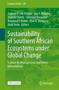 Ecosystems 9783031109508 Sustainability Change Global under African Southern 预订
