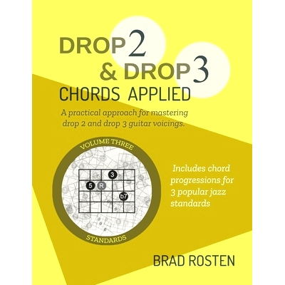 预订 Drop 2 and Drop 3 Chords Applied: Volume 3 - Standards: 9798322843283