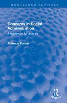 [预订]Concepts in Social Administration