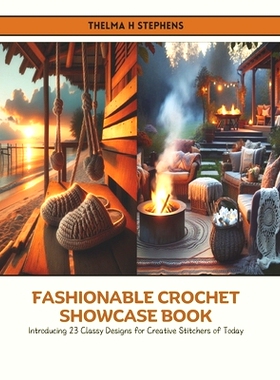 预订 Fashionable Crochet Showcase Book: Introducing 23 Classy Designs for Creative Stitchers of Today: 9798326980533