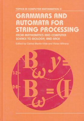 【预订】Grammars and Automata for String Processing